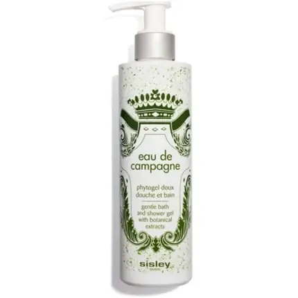 Ofertă exclusivă Gel de Duș, Sisley, Eau de Campagne, alb-verde