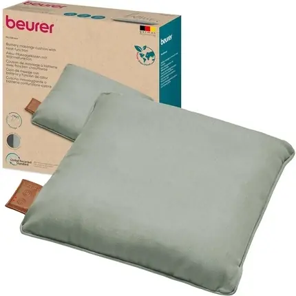 Pernă Masaj, Beurer, MG 139, Verde, Reîncărcabilă Preț redus