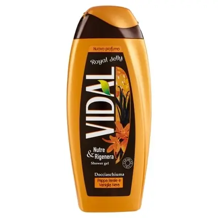Reduceri Gel de duș, Vidal, Royal Jelly, galben