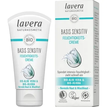 Preț mic Cremă hidratantă, Lavera, Basic Sensitive, 50ml