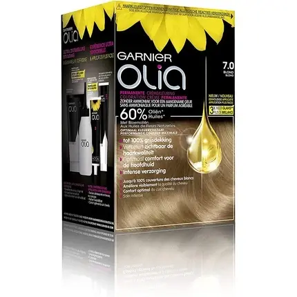Comandă acum Vopsea păr, Garnier, Olia 7.0, blond