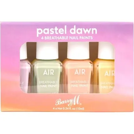 Ofertă exclusivă Oje Barry M Set Pastel Dawn, 4 Culori