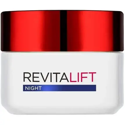 Cremă de Noapte, L‘Oréal Paris, Revitalift, 50 ml, Alb/Roșu Ofertă specială