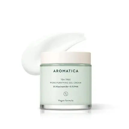 Preț promoțional Cremă Gel Aromatica, Tea Tree, 100ml, Niacinamide