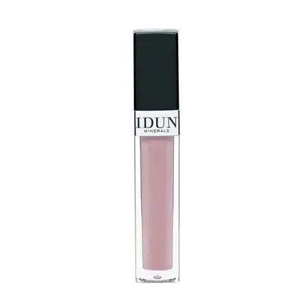 Popular Luciu de buze, Idun Minerals, 017 Agnes, roz deschis