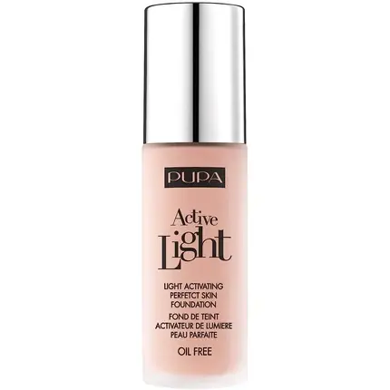 Fond de ten, Pupa Milano, Active Light, rose Lichidare de stoc