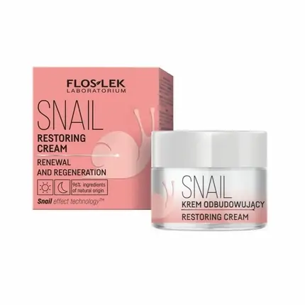 Cremă față, Floslek, Snail Slime, restabilire, 50ml Ofertă