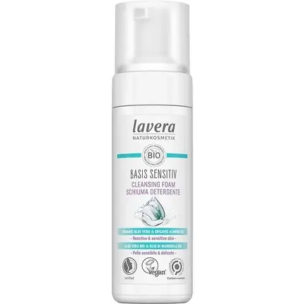 Preț redus Spumă Curățare, Lavera, Basis Sensitiv, bio, 150ml