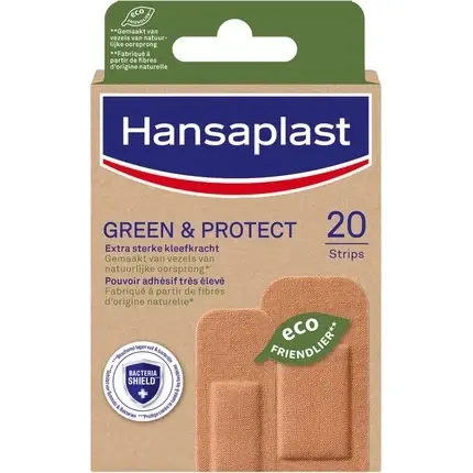 Plasturi, Hansaplast, Green & Protect, maro Plată sigură