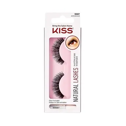 Gene False Kiss Amorous, Negru, Set 2 buc Noutate