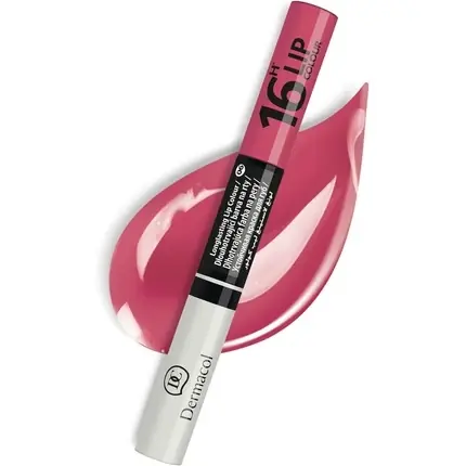 Gloss de buze, Dermacol, 16-Hour, roz-violet Ofertă limitată