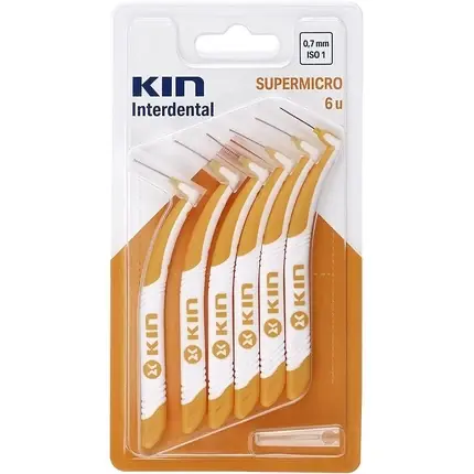 Preferatul clienților Periuțe Interdentare, KIN, Supermicro 0.7mm, portocaliu
