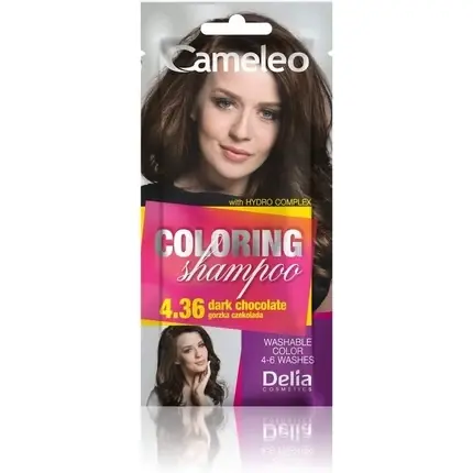 Super ofertă Șampon Culoare Cameleo, Delia, Dark Chocolate 40ml