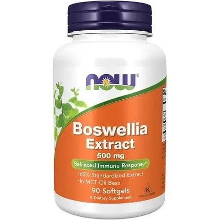 Cel mai bun preț Extract Boswellia, Now, 500mg, 90 capsule