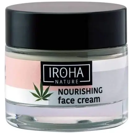 Cremă față, Iroha Nature, Hemp, hrănitoare, 100g Reduceri