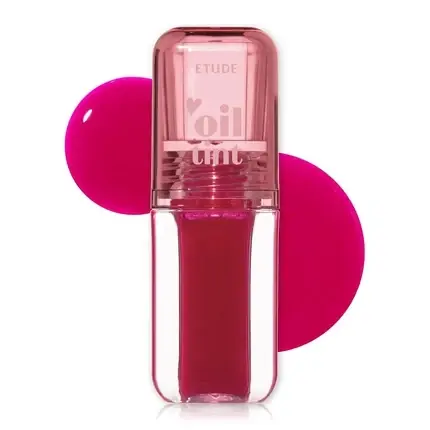 Gloss de buze, Etude, Dear Darling, roz neon Livrare rapidă
