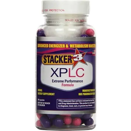 Supliment Stacker2 XPLC Capsule, Multicolor, 100buc Preț mic