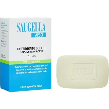 Săpun Facial, Saugella, Sulf, 100g, Alb Cel mai bun preț