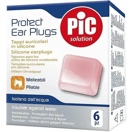 Dopuri urechi, Pic Solution, silicon, roz Preț promoțional