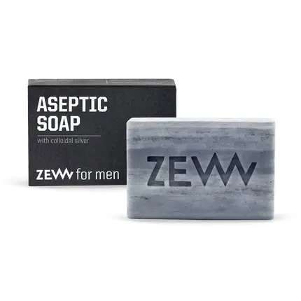 Săpun solid Zew For Men, Coloidal, Gri Premium