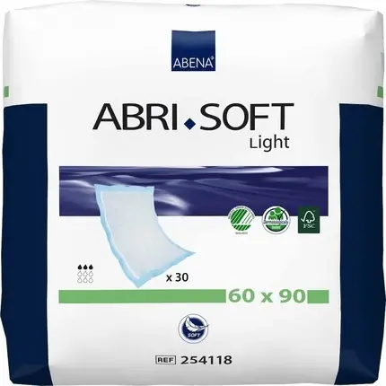 Cel mai vândut Protectii Incontinenta, Abena Abri-Soft, 60x90cm, Alb