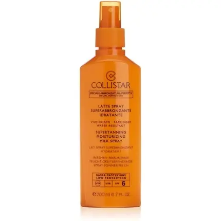 Preț mic Laptele bronzant Collistar, spray, 200ml, portocaliu