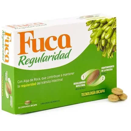 Supliment nutritiv Fuca, Regularidad, 30 comprimate, verde Cumpără online
