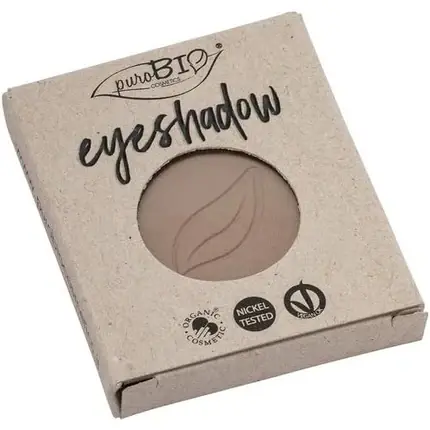 Livrare expres Fard de pleoape, Purobio, Compact Matte, gri porumbel