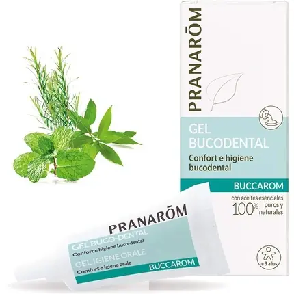 Gel Dental Pranarôm Buccarom, 15g, alb Popular