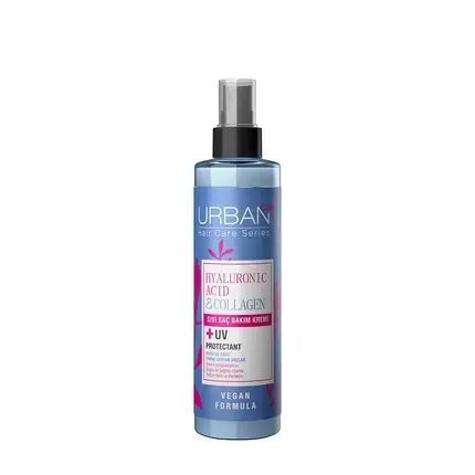 Balsam Leave-In, Urban Care, Hyaluronic Acid & Collagen, albastru Promoție