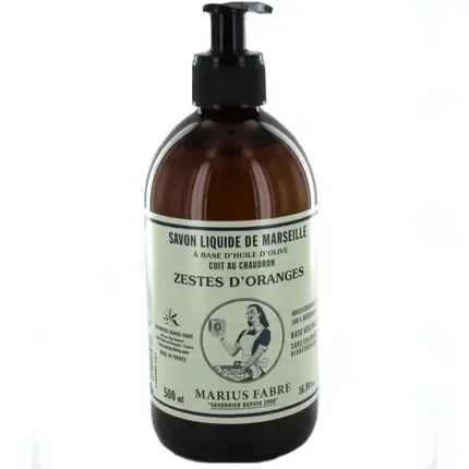 Săpun lichid, Marius Fabre, Zeste portocală, 500ml Plată securizată