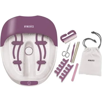 Reduceri Set Îngrijire Picioare HoMedics, Violet, Masaj și Manichiură