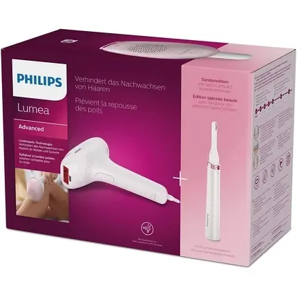 Preț promoțional Aparat IPL, Philips Lumea Advanced, alb/roșu