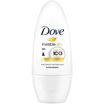 Deodorant roll-on, Dove, Invisible Dry, 50ml, alb Plată securizată