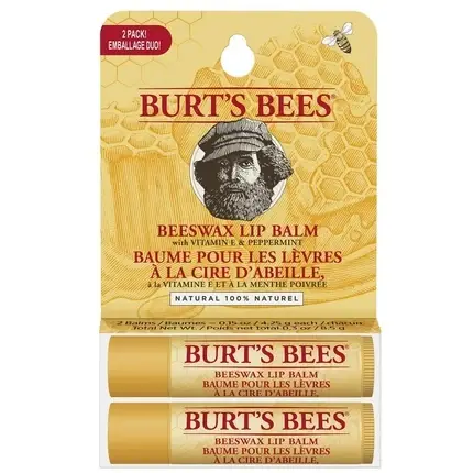 Balsam de buze, Burt‘s Bees, cu ceară de albine, galben, 8.5g Cel mai vândut