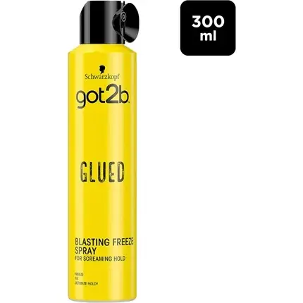 Spray fixativ, Got2b, Glued, galben, 300 ml Nu rata