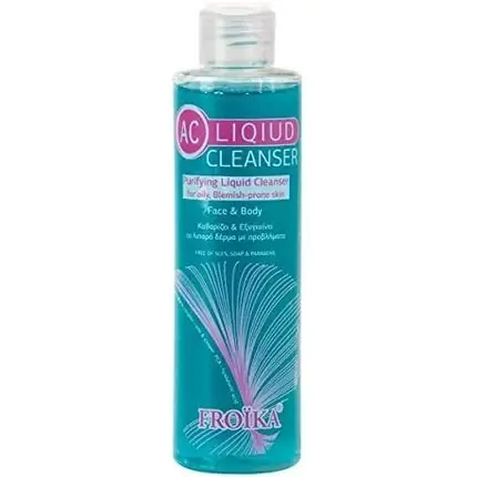 Demachiant Lichid, Froika, AC Cleanser, 200ml, albastru Ieftin