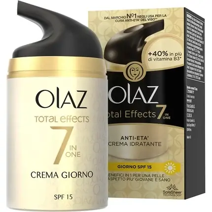Cremă Zi, Olay, Total Effects 7 in One, SPF 15, 50ml Reducere specială
