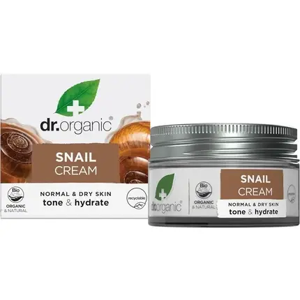 Reducere extra Cremă Față Dr Organic, Melc, Natural, 50ml