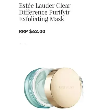 Masca Exfoliantă, Estée Lauder, Clear Difference, verde, 127g Noutate