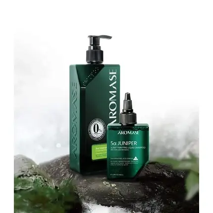 Kit tratament păr gras, Aromase, 5α Juniper, verde Ofertă de sezon