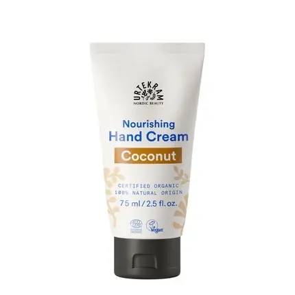 Cremă de mâini, Urtekram, Coconut, 75ml Lichidare de stoc