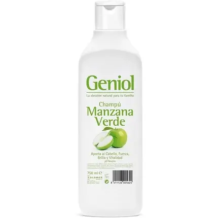 Premium Șampon, Geniol, Manzana Verde, 750ml, verde