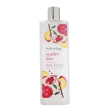 Gel de Duș Bodycology Scarlet Kiss, 473 ml, roșu Ofertă exclusivă