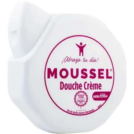 Cel mai vândut Cremă de Duș, Moussel, Dermo Hidratantă, alb, 650ml