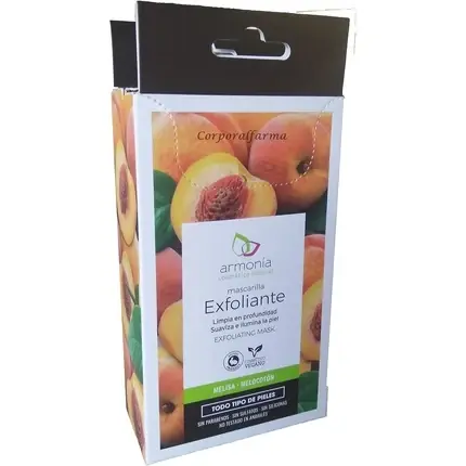 Cumpărături sigure Masca Exfolianta, Armonia Cosmetica Natural, melisa si piersica, 65g