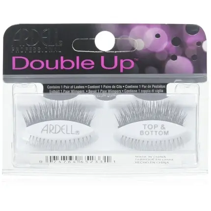 Nu rata Gene False Ardell Double Up 209, Set Top & Bottom, Negru