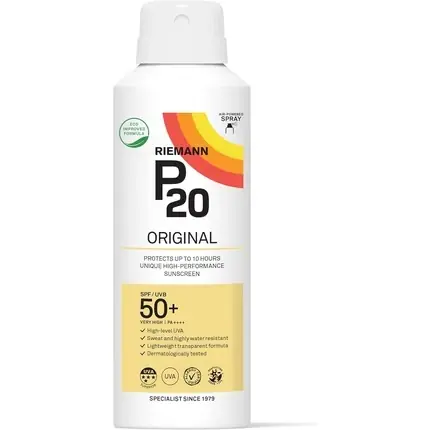Reducere specială Spray solar, P20, Original, SPF50, 150ml