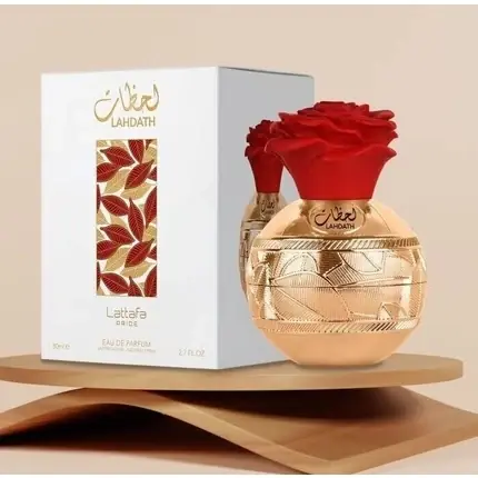 Livrare rapidă Eau de Parfum Lattafa Lahdath Unisex, 80 ml, Auriu