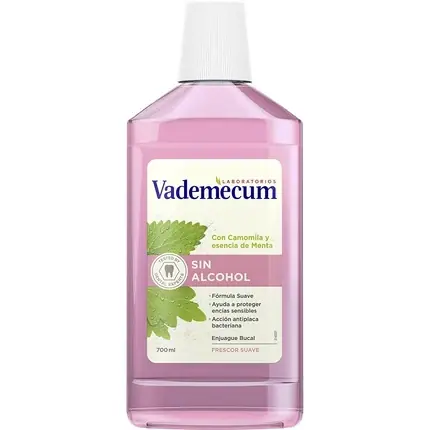 Ofertă exclusivă Apa de gură, Vademecum, 700 ml, roz